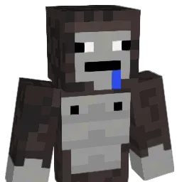 exbla Minecraft avatar bust