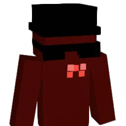 extafied Minecraft avatar bust