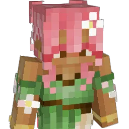 extriella Minecraft avatar bust