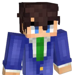 exvertic Minecraft avatar bust