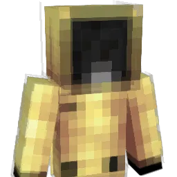 eyeblueup Minecraft avatar bust