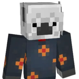 f6untains Minecraft avatar bust