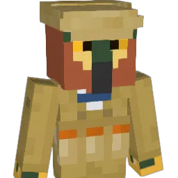 facewing Minecraft avatar bust