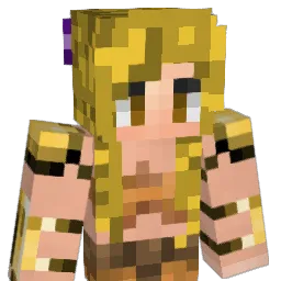 falconmaiden Minecraft avatar bust