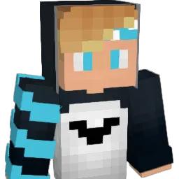 falper Minecraft avatar bust