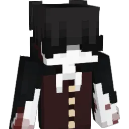 fangedup Minecraft avatar bust