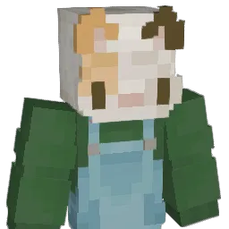 farmerwaka Minecraft avatar bust