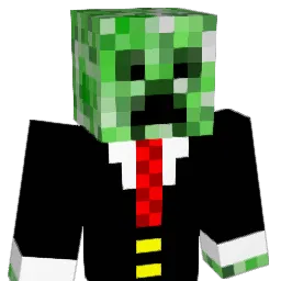 fauxblood Minecraft avatar bust