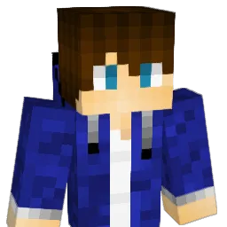 fearating Minecraft avatar bust