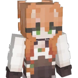 feeblefoxy Minecraft avatar bust