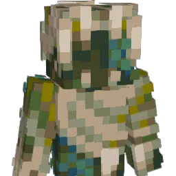 feedthegrass Minecraft avatar bust
