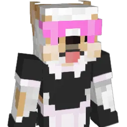 femmyu Minecraft avatar bust