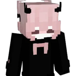 fercket Minecraft avatar bust