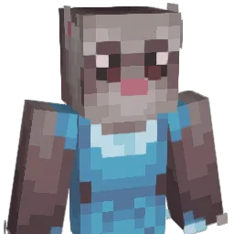 ferretfur Minecraft avatar bust