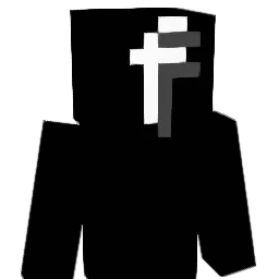 fffffff Minecraft avatar bust