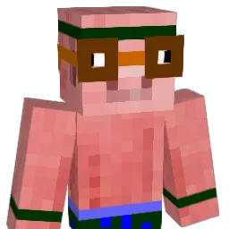 fiddylent Minecraft avatar bust