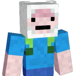 finn117 Minecraft avatar bust