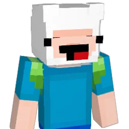 finnster6921 Minecraft avatar bust