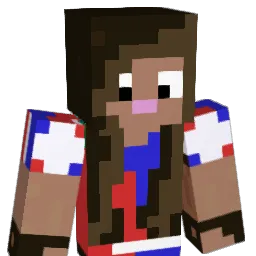 firefighterqueen Minecraft avatar bust