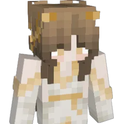 firefllying Minecraft avatar bust