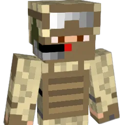 firefox7000 Minecraft avatar bust
