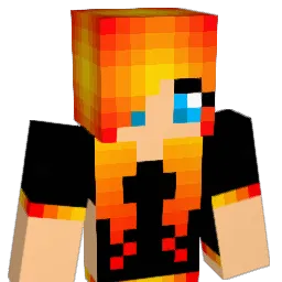 firegirl04 Minecraft avatar bust