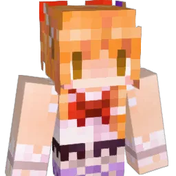 firesuika Minecraft avatar bust