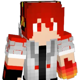 fireyoyoy Minecraft avatar bust