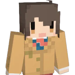 firstaly Minecraft avatar bust