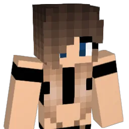 fishingl Minecraft avatar bust