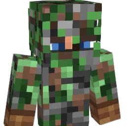 fishscin2014 Minecraft avatar bust