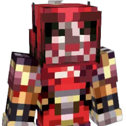 fithfire Minecraft avatar bust