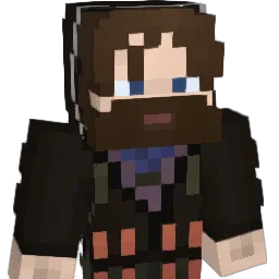 fizzypoppeep Minecraft avatar bust