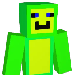 flip_green Minecraft avatar bust