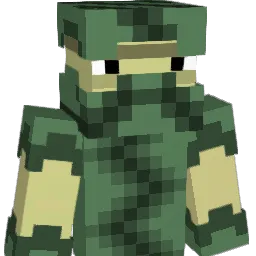 flix_cards Minecraft avatar bust