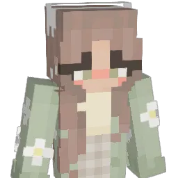 flogracee Minecraft avatar bust