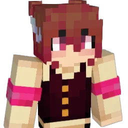 floofiekins Minecraft avatar bust
