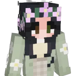 floowra Minecraft avatar bust