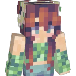 flora2605 Minecraft avatar bust