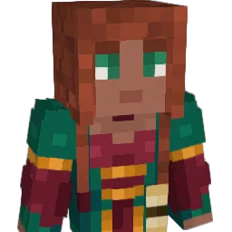 floriomancer Minecraft avatar bust
