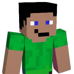 florossie Minecraft avatar bust