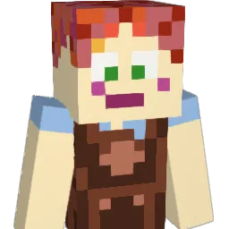 floupba Minecraft avatar bust