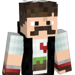 flouzada Minecraft avatar bust