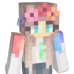 flowerbellx Minecraft avatar bust