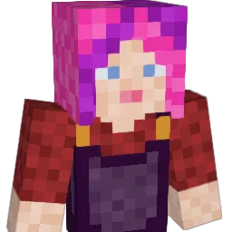 flowergirly Minecraft avatar bust