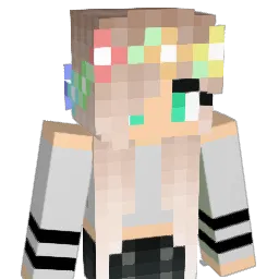 flowerxo Minecraft avatar bust