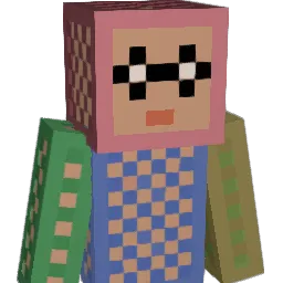 flowwar Minecraft avatar bust