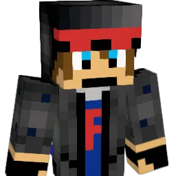 floxblack Minecraft avatar bust