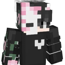 fluffysmol Minecraft avatar bust
