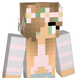 fluttershylily Minecraft avatar bust